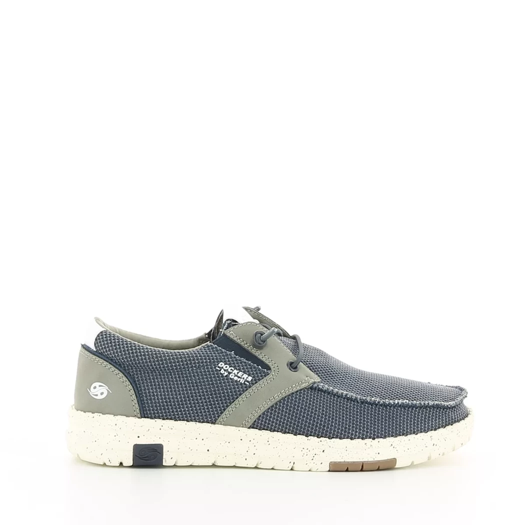 Image (2) de la chaussures Dockers - Baskets Bleu en Textile