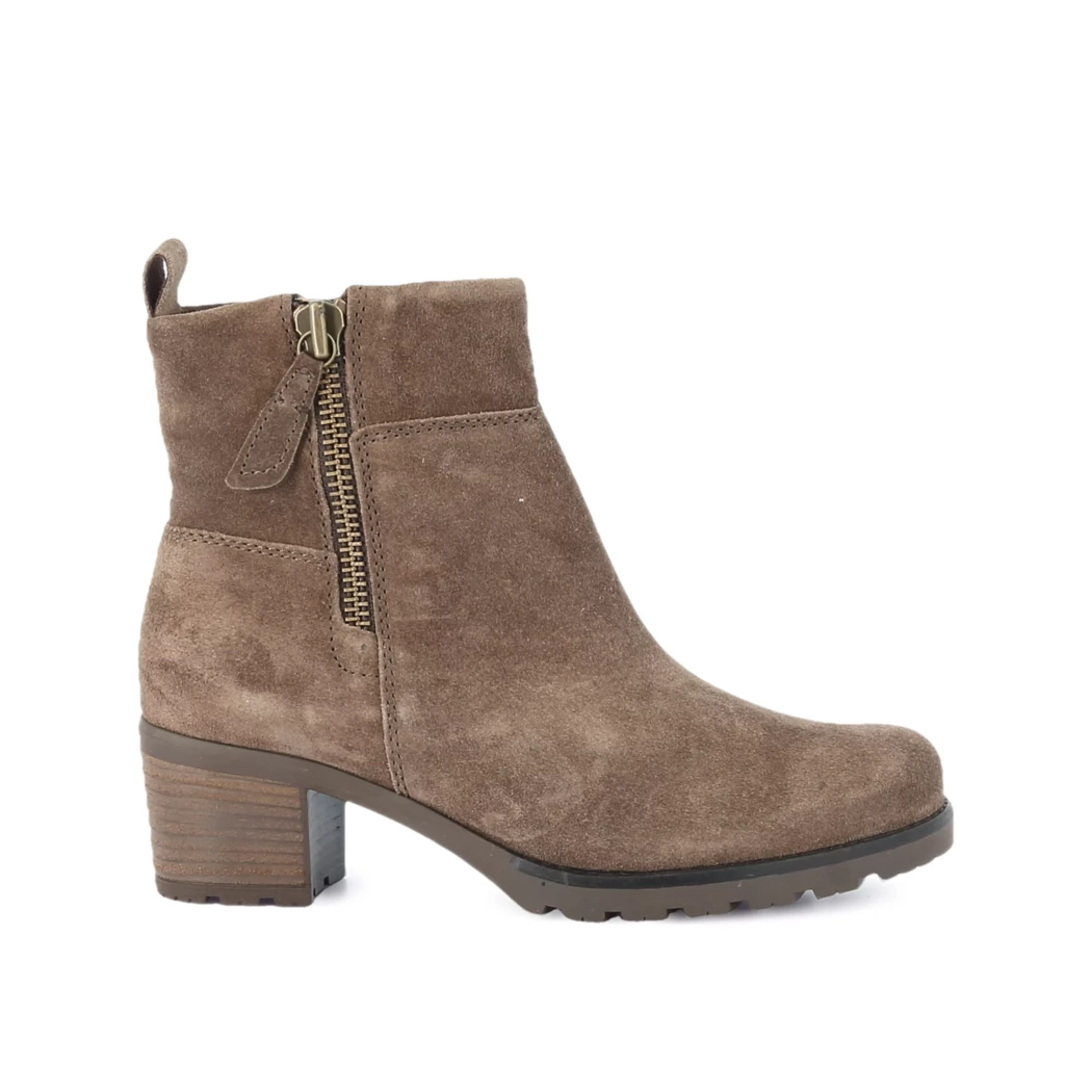 Image (2) de la chaussures Gabor - Boots Marron en Cuir nubuck