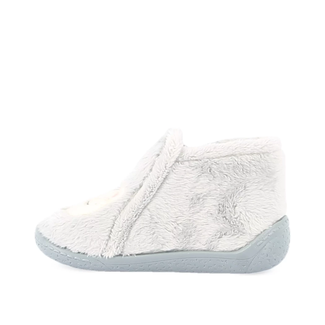 Image (4) de la chaussures Bossi - Pantoufles et Chaussons Gris en Textile