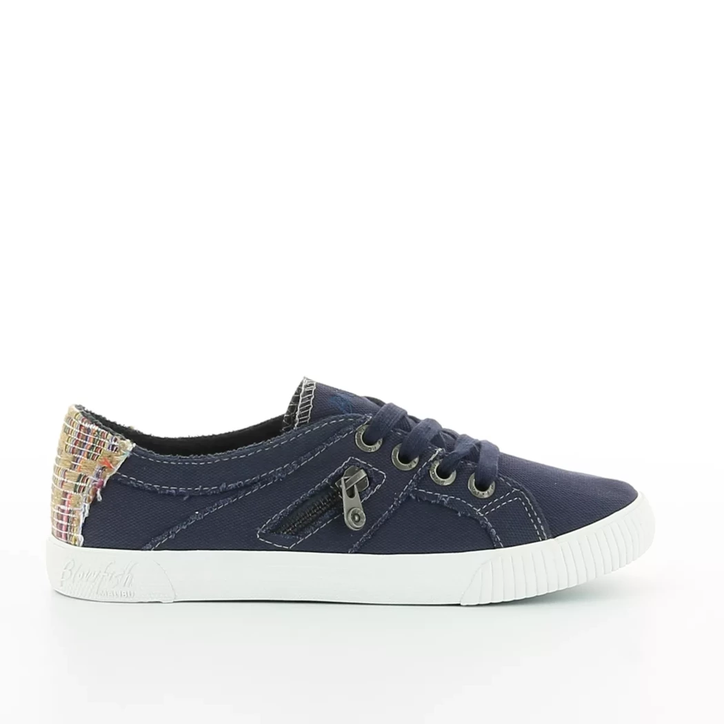 Image (2) de la chaussures Blowfish - Chaussures à lacets Bleu en Textile