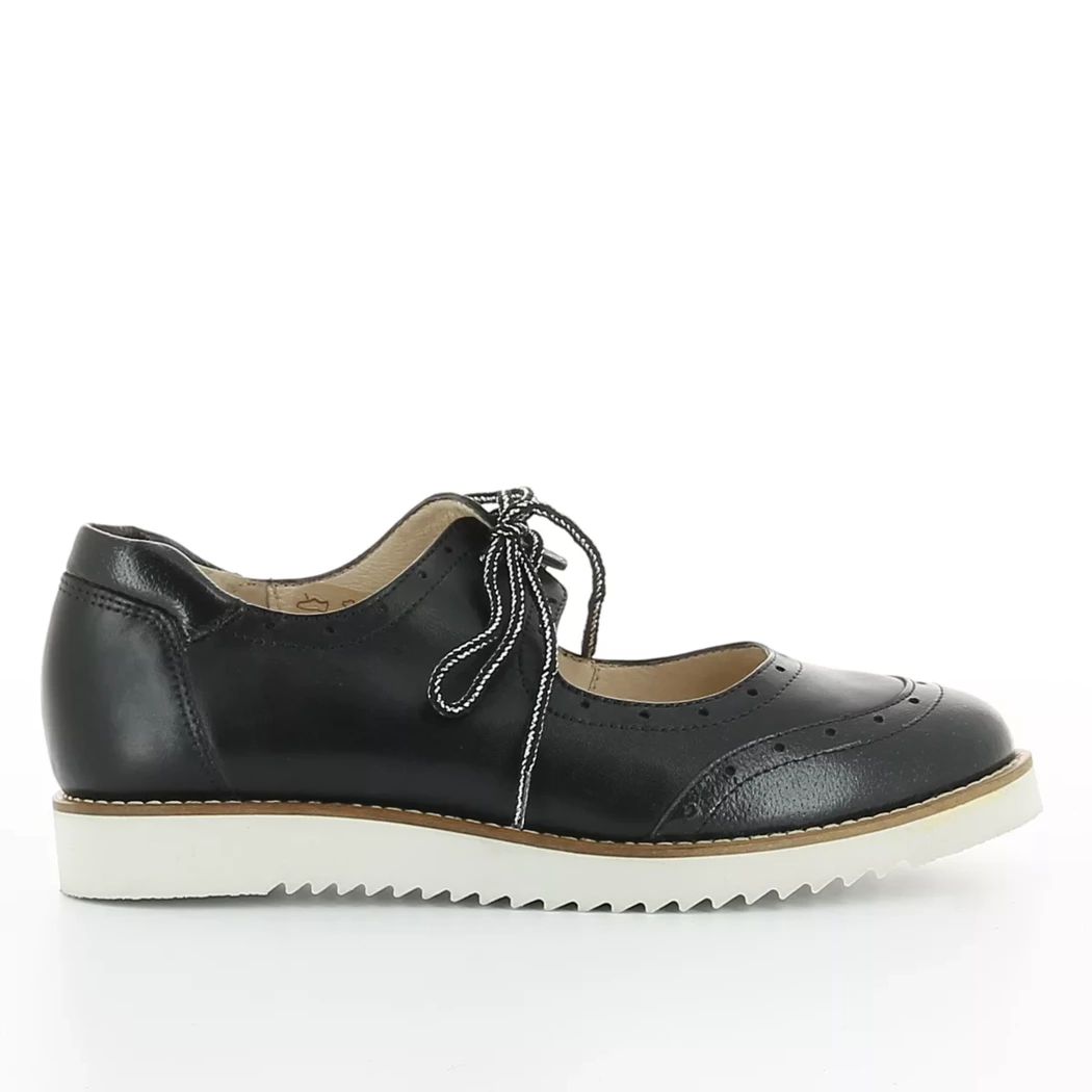 Image (2) de la chaussures Riva Blu - Ballerines Noir en Cuir