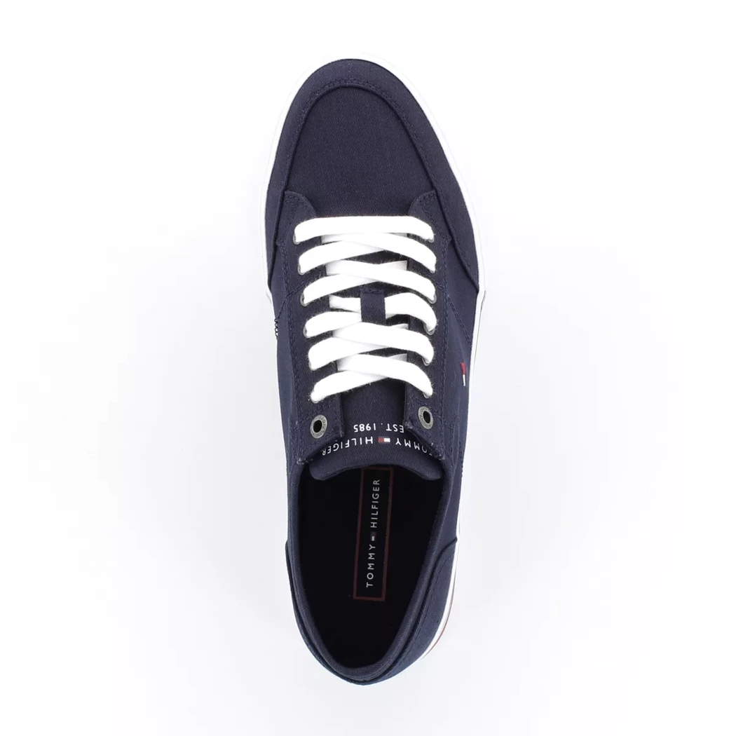 Image (6) de la chaussures Tommy Hilfiger - Baskets Bleu en Textile