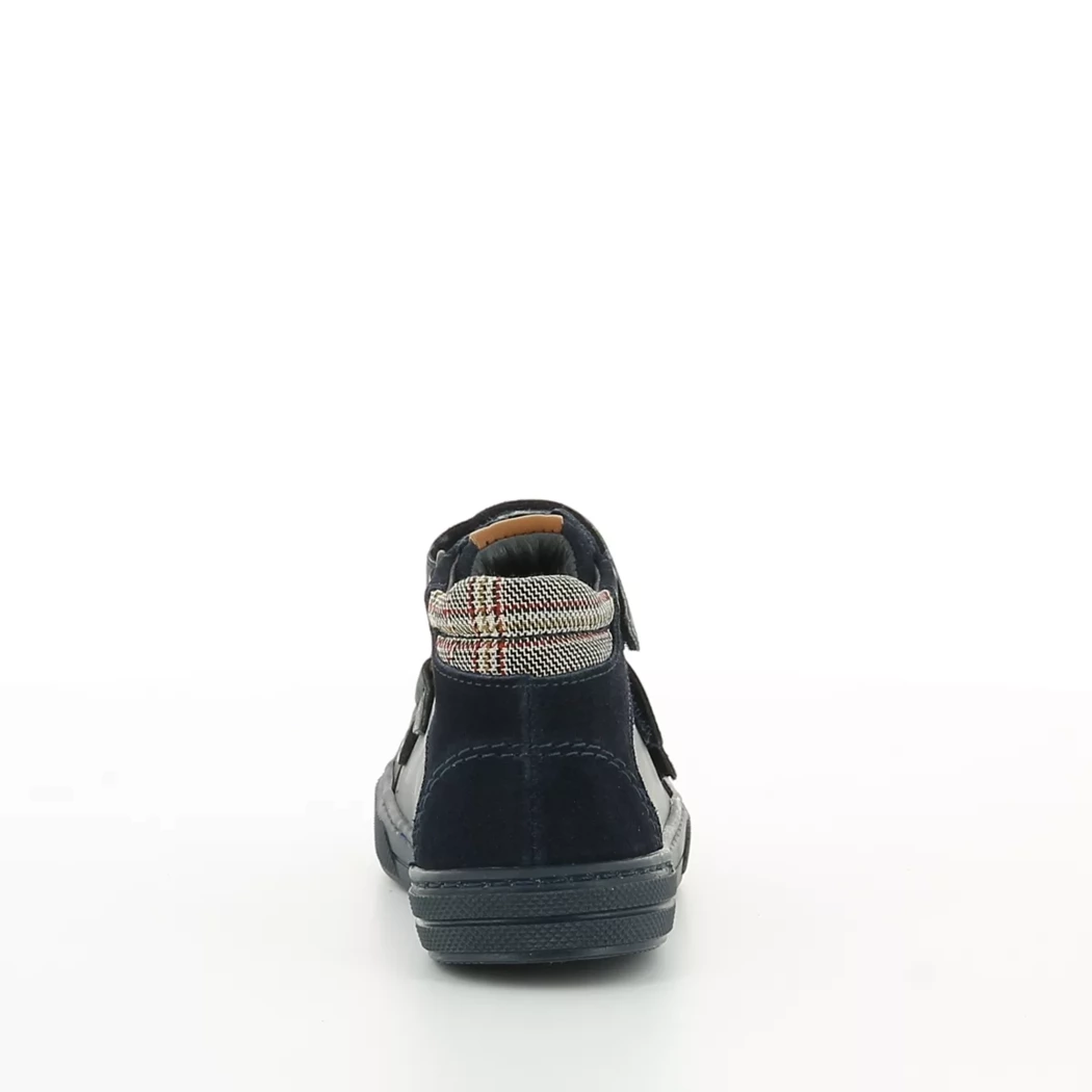 Image (3) de la chaussures Norvik - Bottines Bleu en Cuir