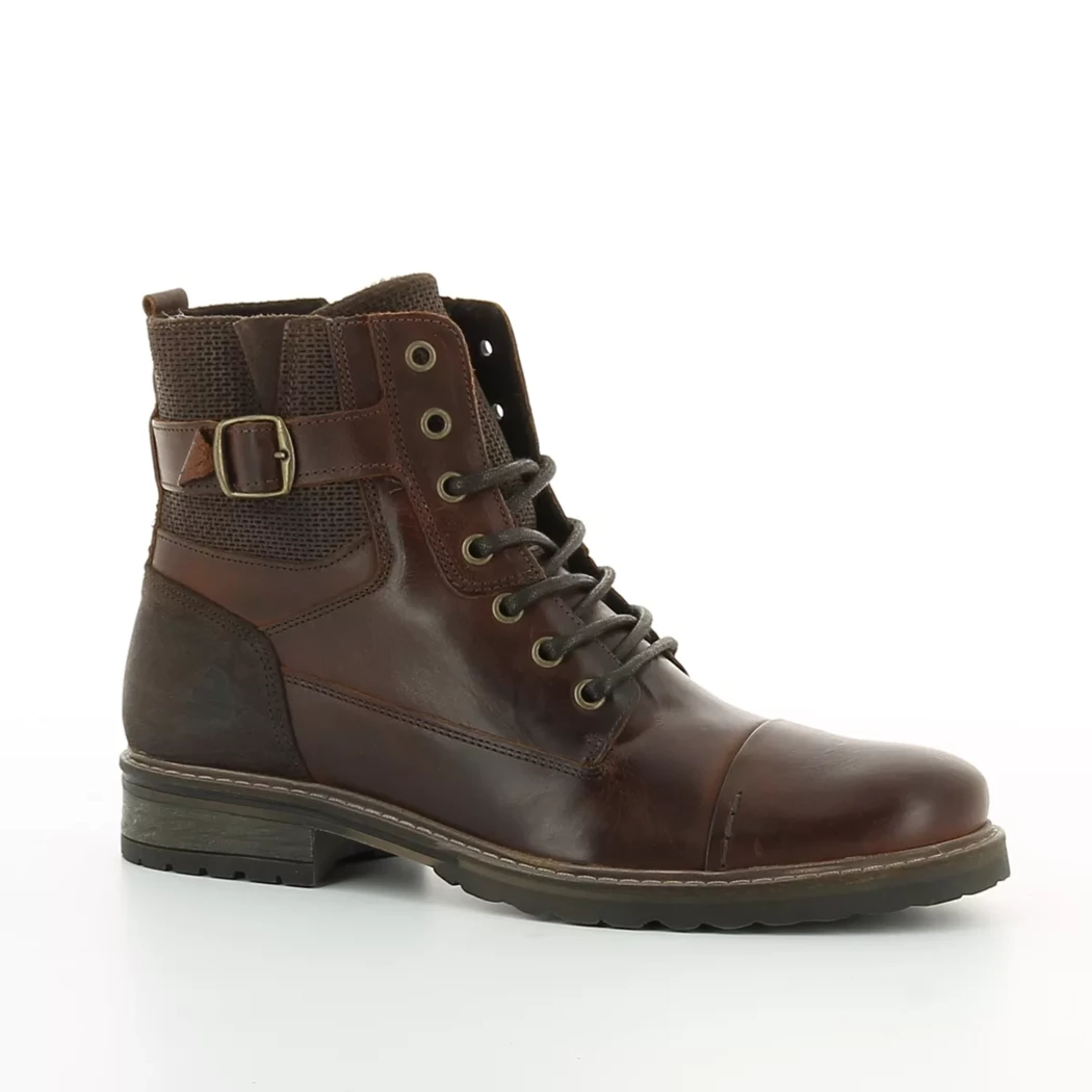 Image (1) de la chaussures Bull Boxer - Bottines Marron en Cuir