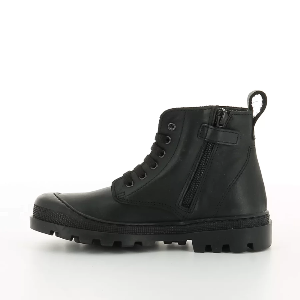 Image (4) de la chaussures Pretty Shoes - Bottines Noir en Cuir