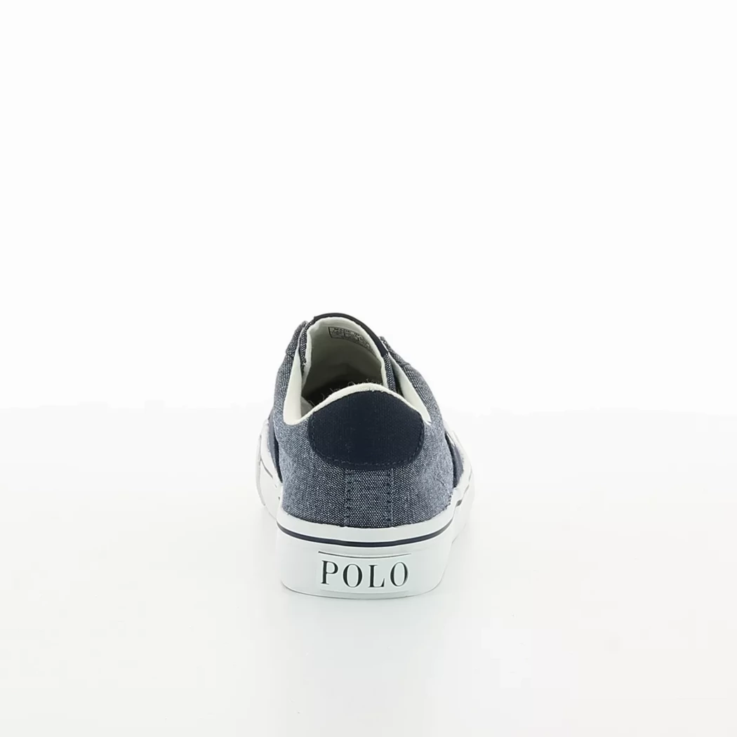 Image (3) de la chaussures Ralph Lauren - Baskets Bleu en Textile