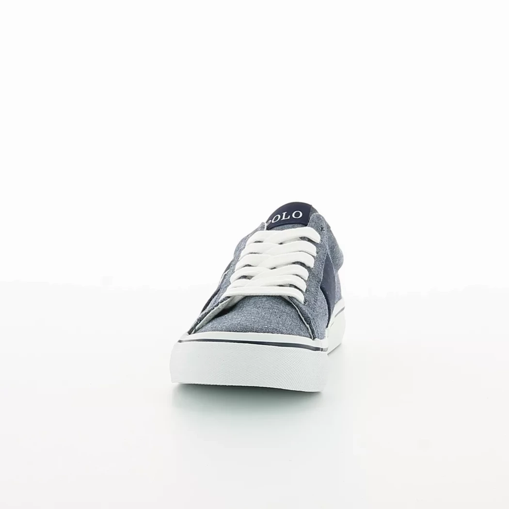 Image (5) de la chaussures Ralph Lauren - Baskets Bleu en Textile