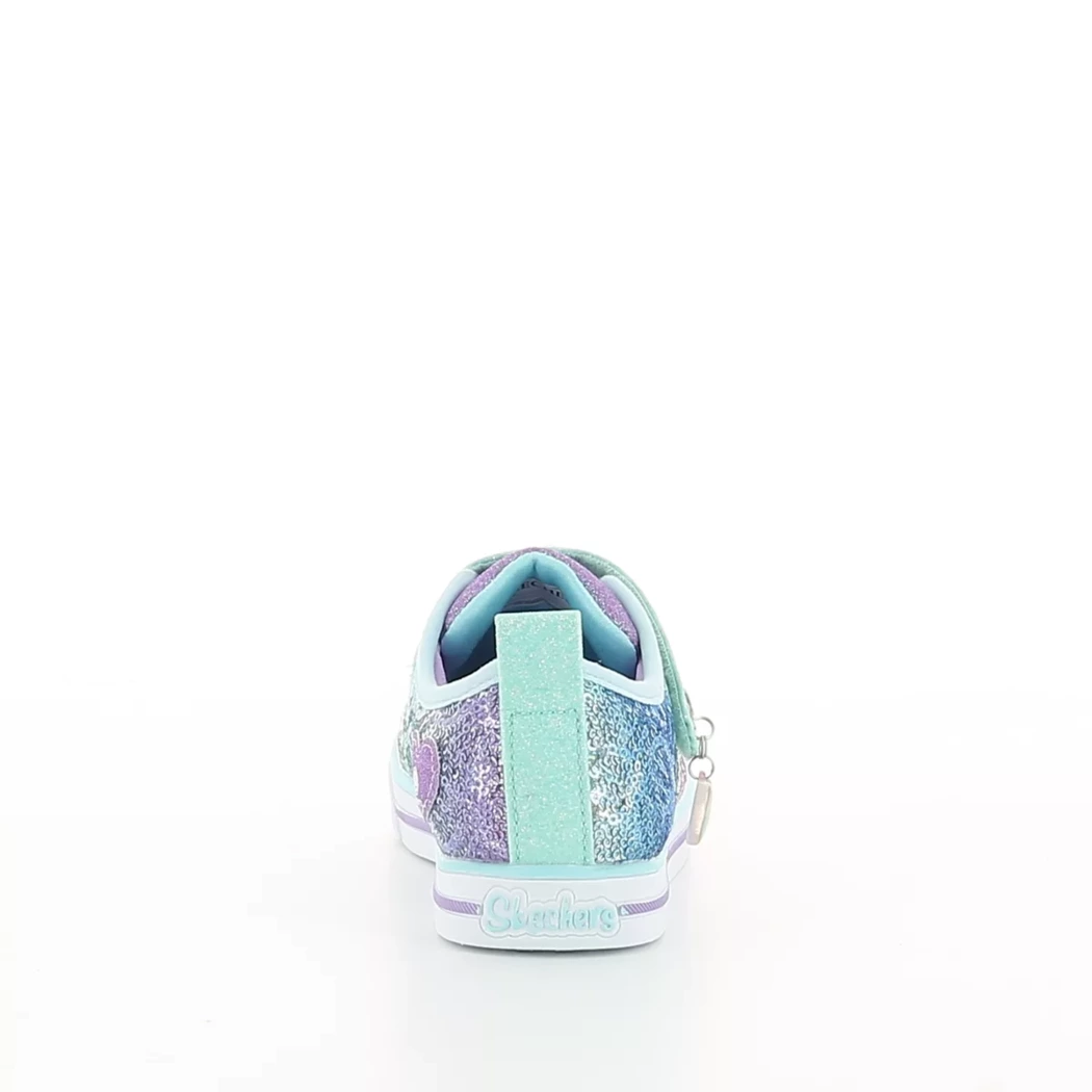 Image (3) de la chaussures Skechers - Baskets Violet / Lilas en Textile