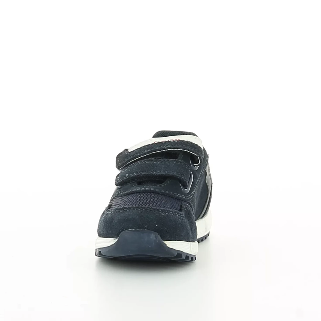 Image (5) de la chaussures Geox - Chaussures à velcro Bleu en Cuir nubuck
