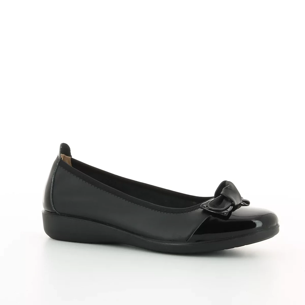 Image (1) de la chaussures Inea - Ballerines Noir en Cuir vernis