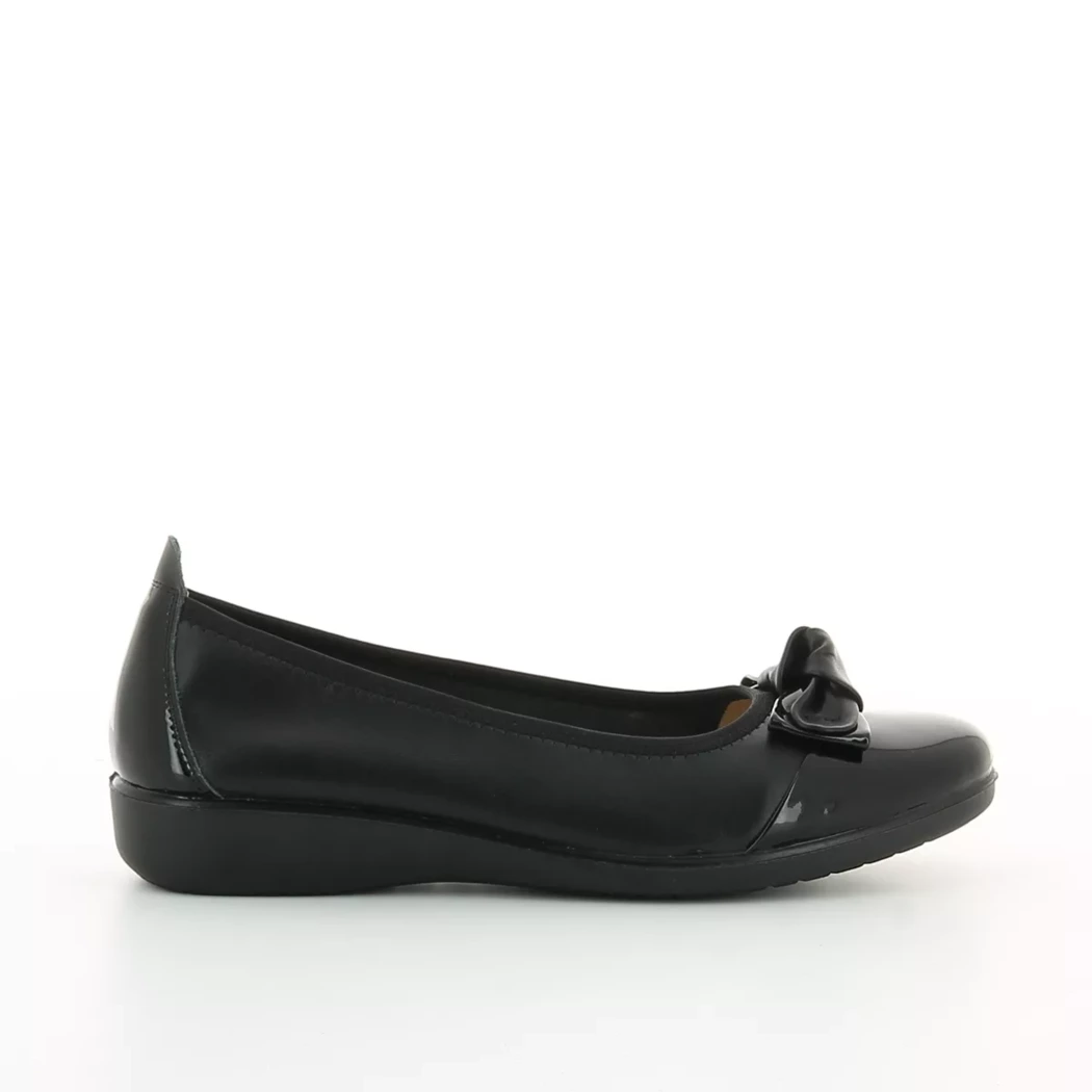 Image (2) de la chaussures Inea - Ballerines Noir en Cuir vernis