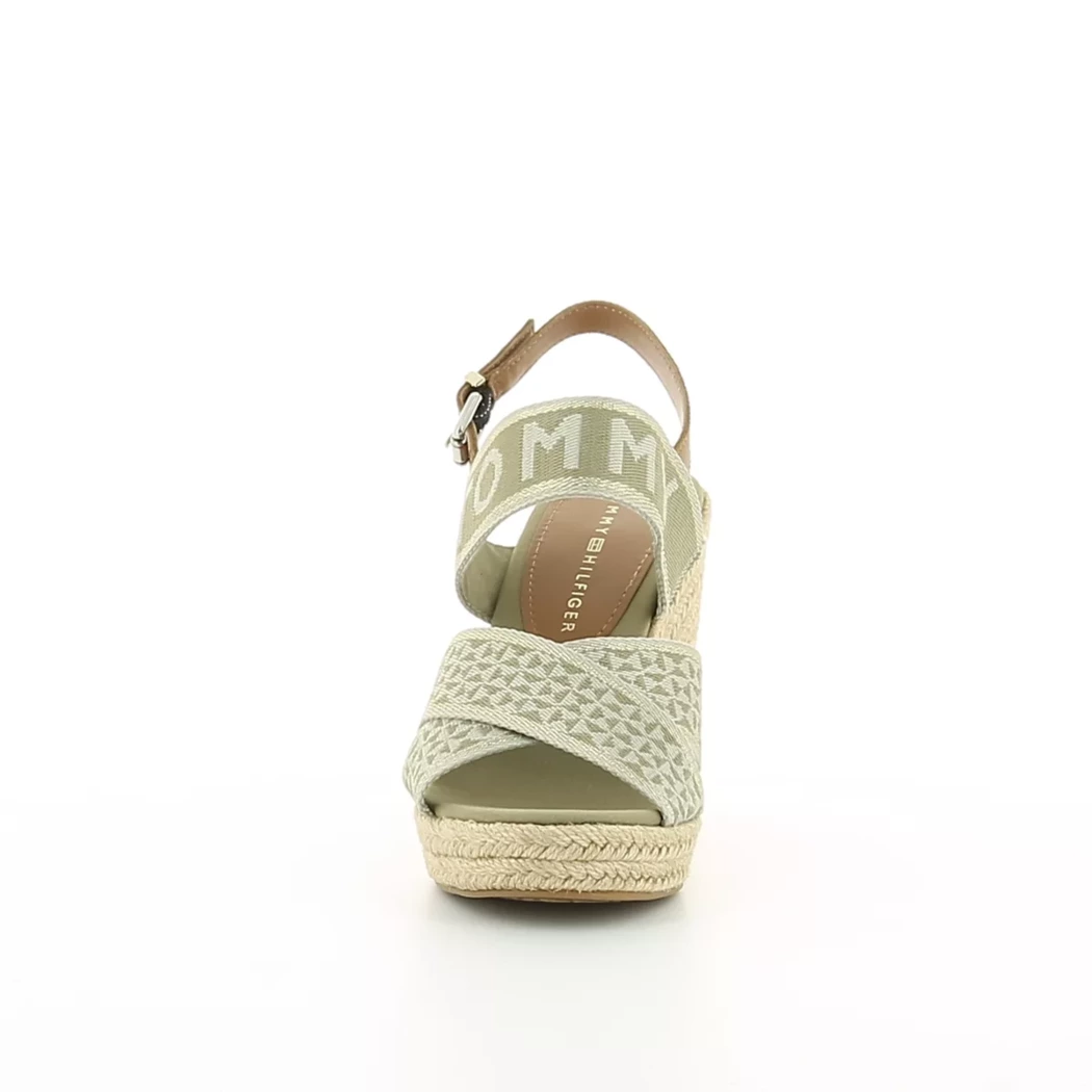 Image (5) de la chaussures Tommy Hilfiger - Sandales et Nu-Pieds Vert en Textile