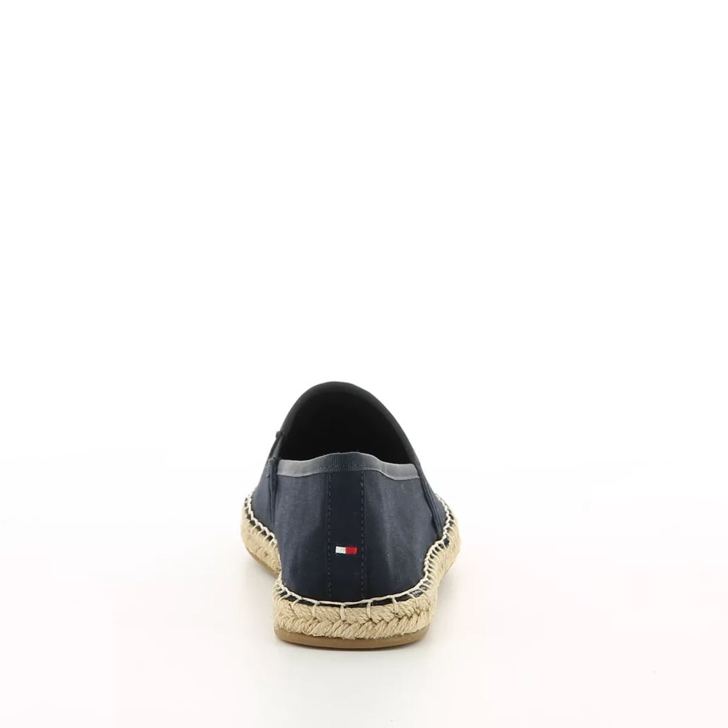 Image (3) de la chaussures Tommy Hilfiger - Espadrilles Bleu en Textile