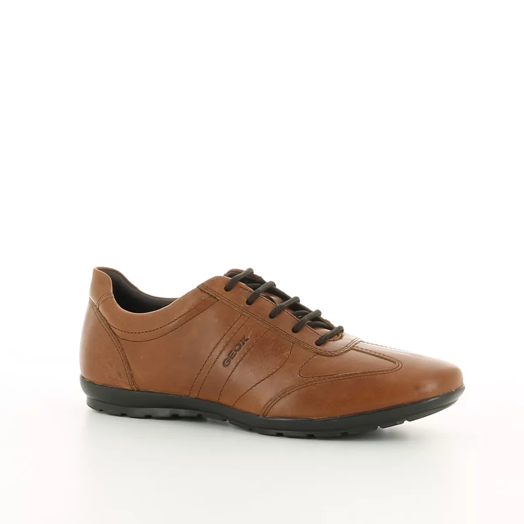 Image (1) de la chaussures Geox - Chaussures à lacets Cuir naturel / Cognac en Cuir
