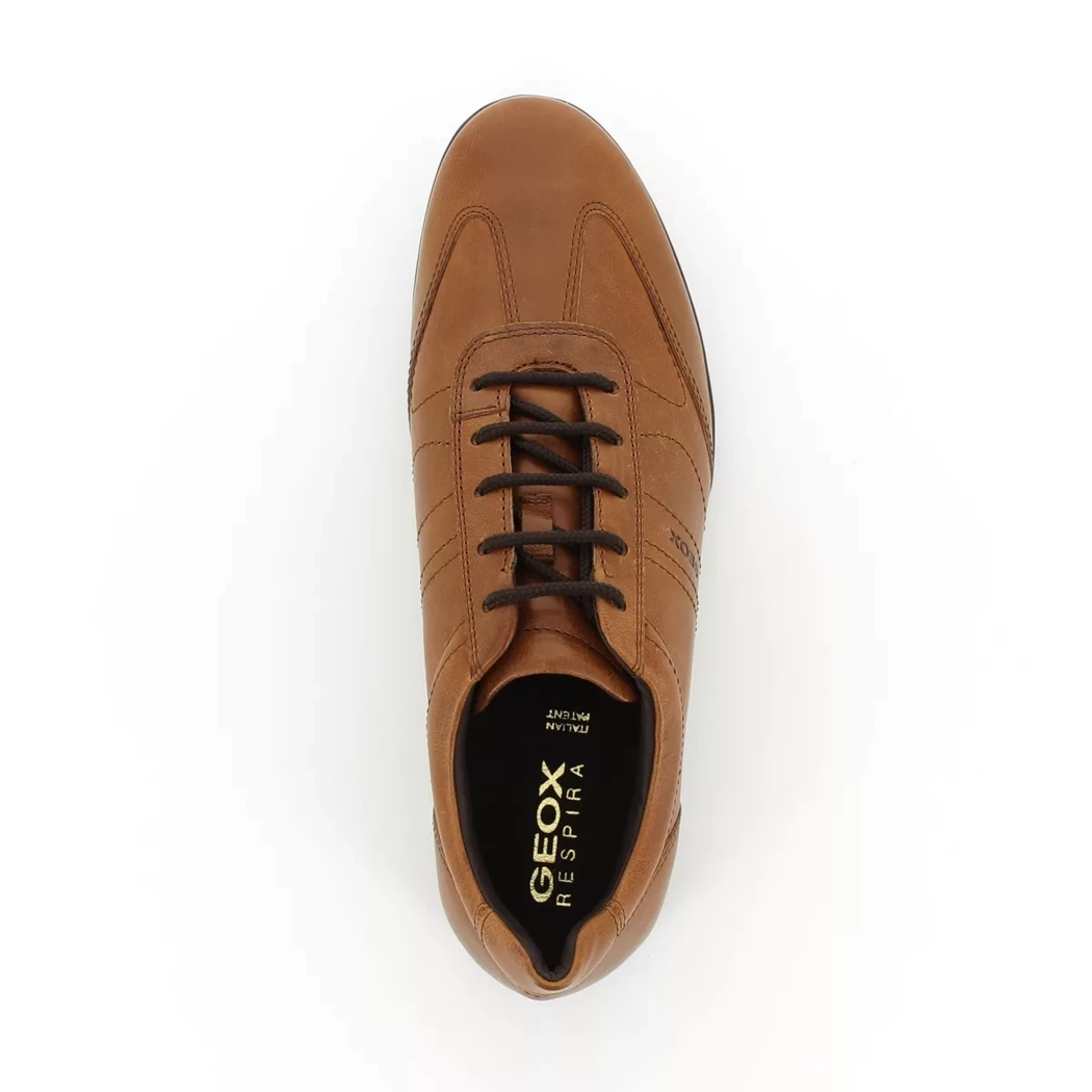 Image (6) de la chaussures Geox - Chaussures à lacets Cuir naturel / Cognac en Cuir