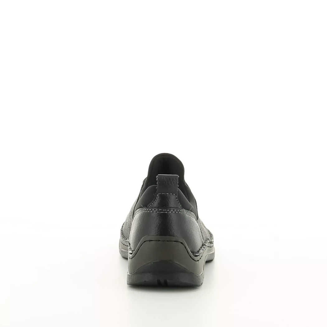 Image (3) de la chaussures Rieker - Chaussures à lacets Noir en Cuir et textile