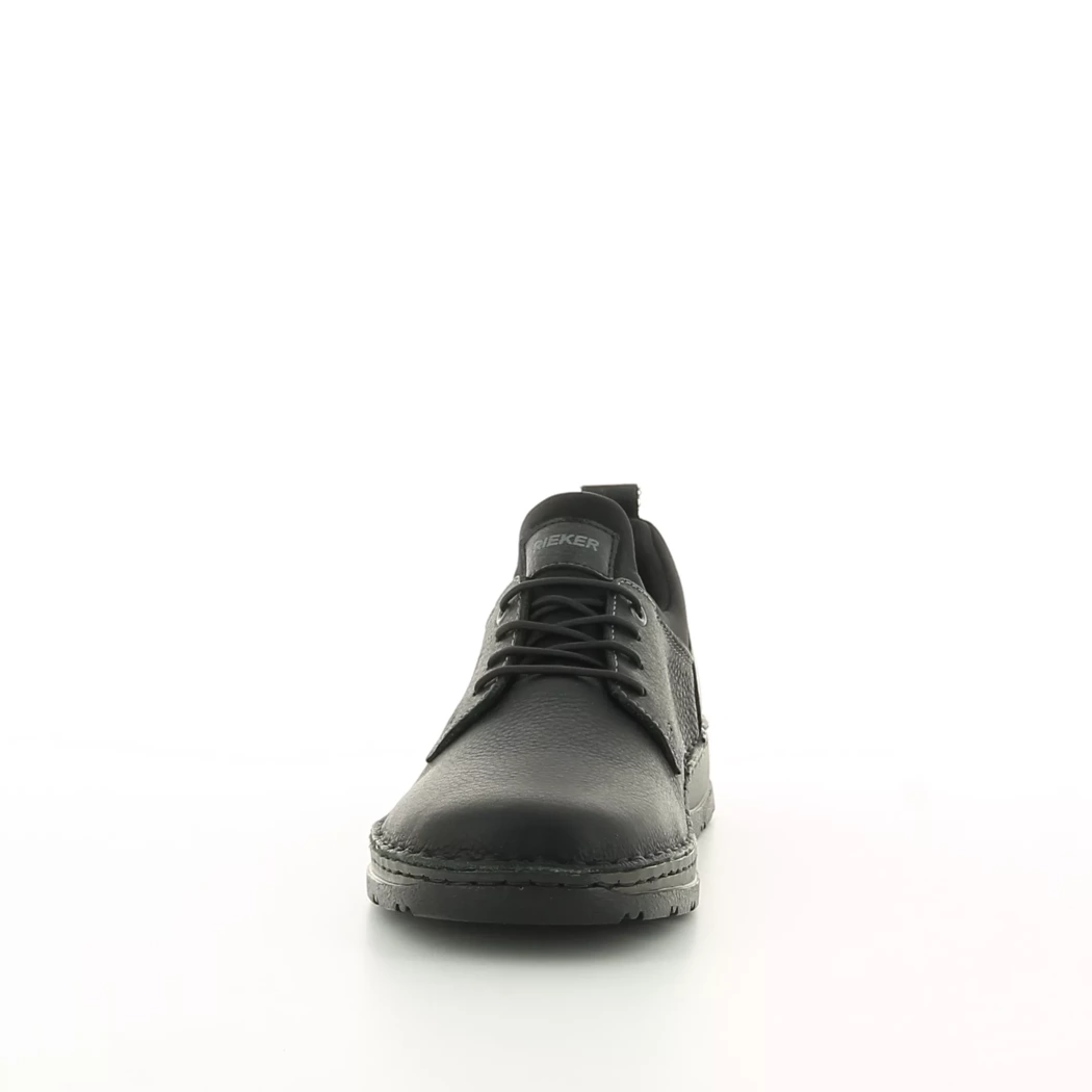 Image (5) de la chaussures Rieker - Chaussures à lacets Noir en Cuir et textile