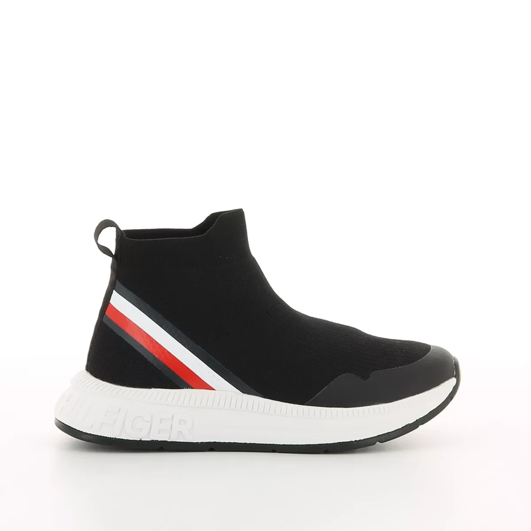 Image (2) de la chaussures Tommy Hilfiger - Baskets Noir en Textile