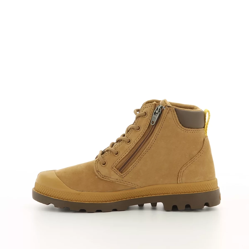 Image (4) de la chaussures Palladium - Bottines Cuir naturel / Cognac en Cuir nubuck