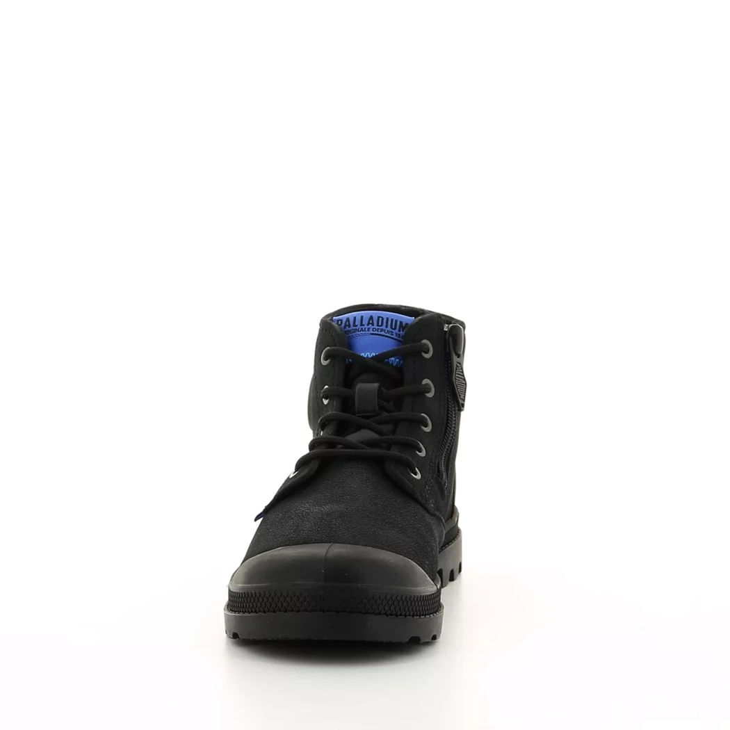 Image (5) de la chaussures Palladium - Bottines Noir en Cuir nubuck