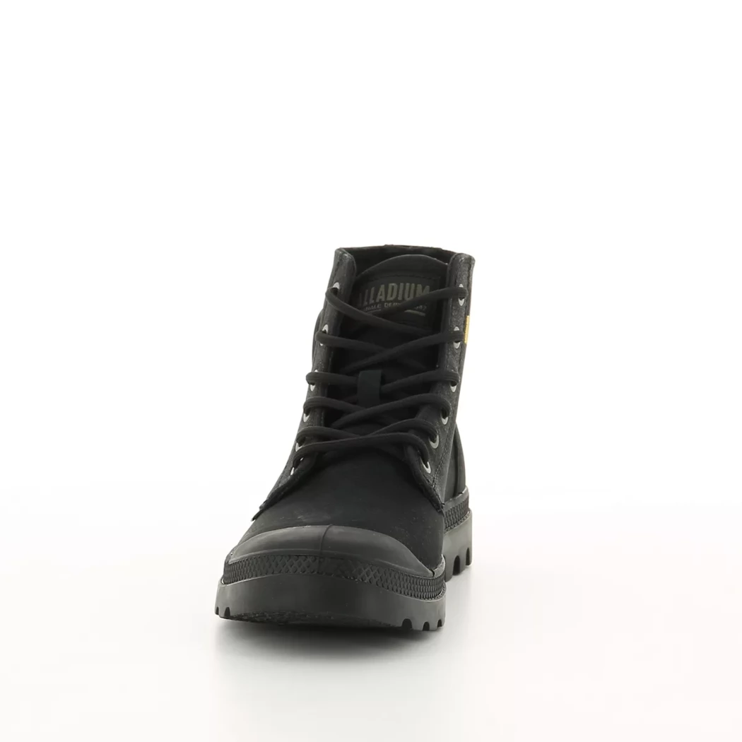 Image (5) de la chaussures Palladium - Bottines Noir en Cuir nubuck