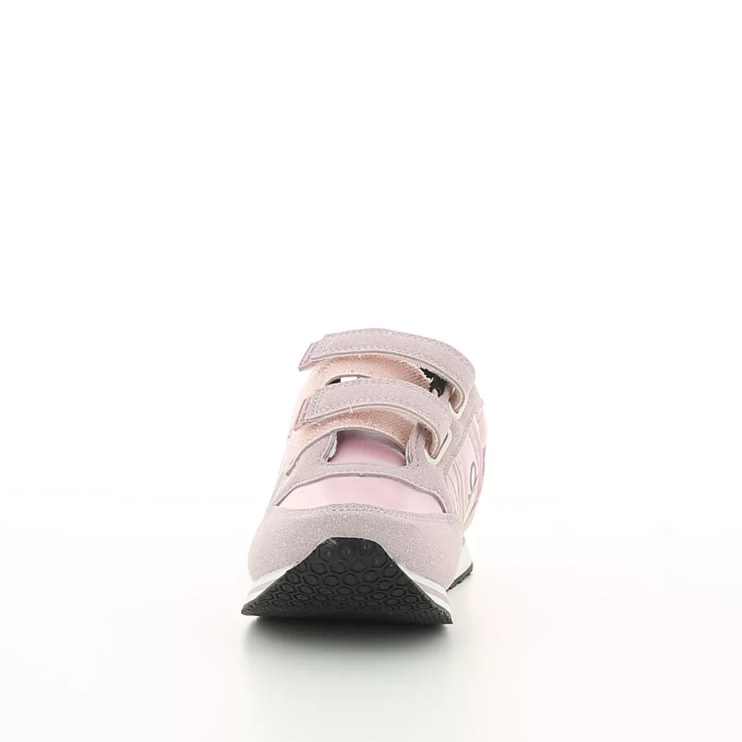 Image (5) de la chaussures Benetton - Baskets Rose en Cuir synthétique