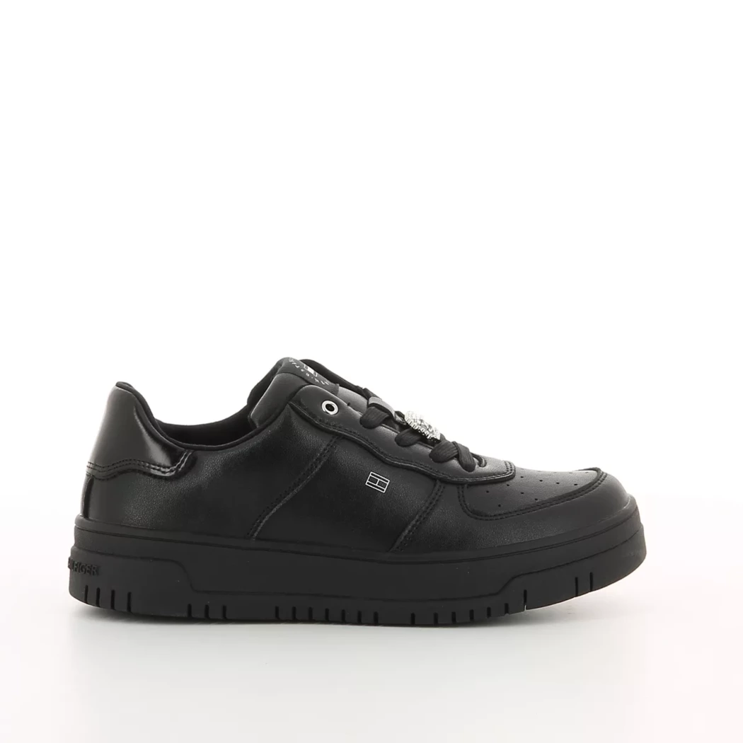 Image (2) de la chaussures Tommy Hilfiger - Baskets Noir en Cuir synthétique