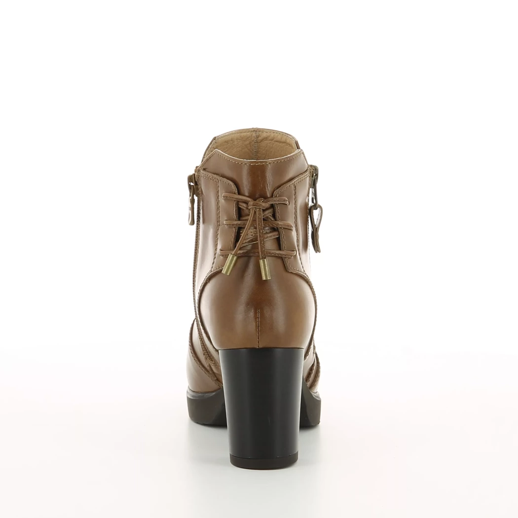 Image (3) de la chaussures Nero Giardini - Boots Cuir naturel / Cognac en Cuir