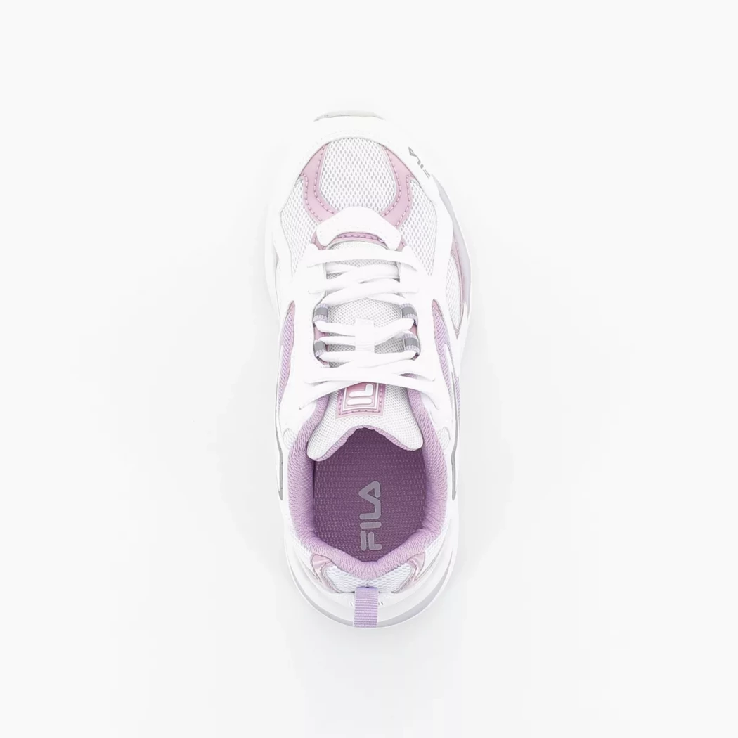 Image (6) de la chaussures Fila - Baskets Blanc en Cuir synthétique