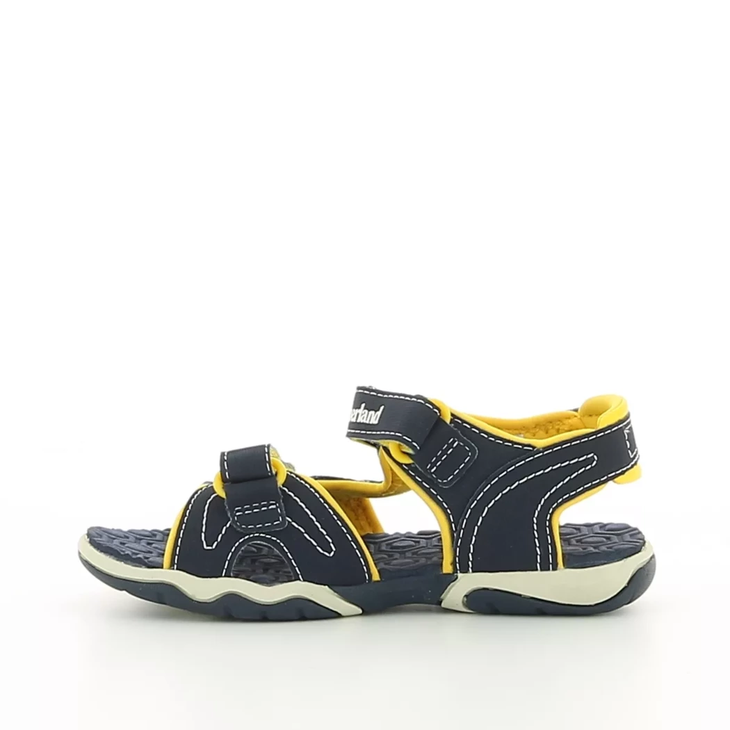 Image (4) de la chaussures Timberland - Sandales et Nu-Pieds Bleu en Cuir synthétique