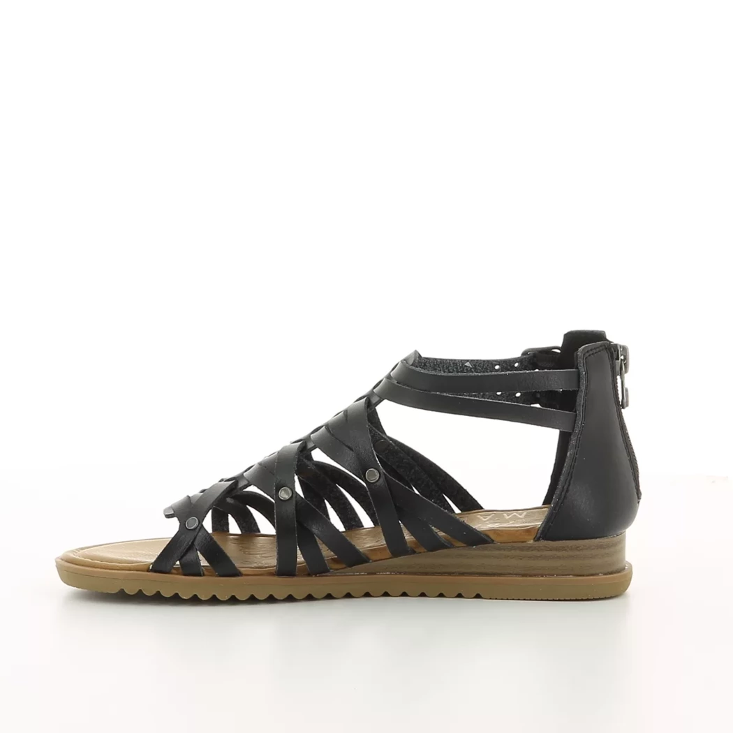 Image (4) de la chaussures Blowfish - Sandales et Nu-Pieds Noir en Cuir synthétique