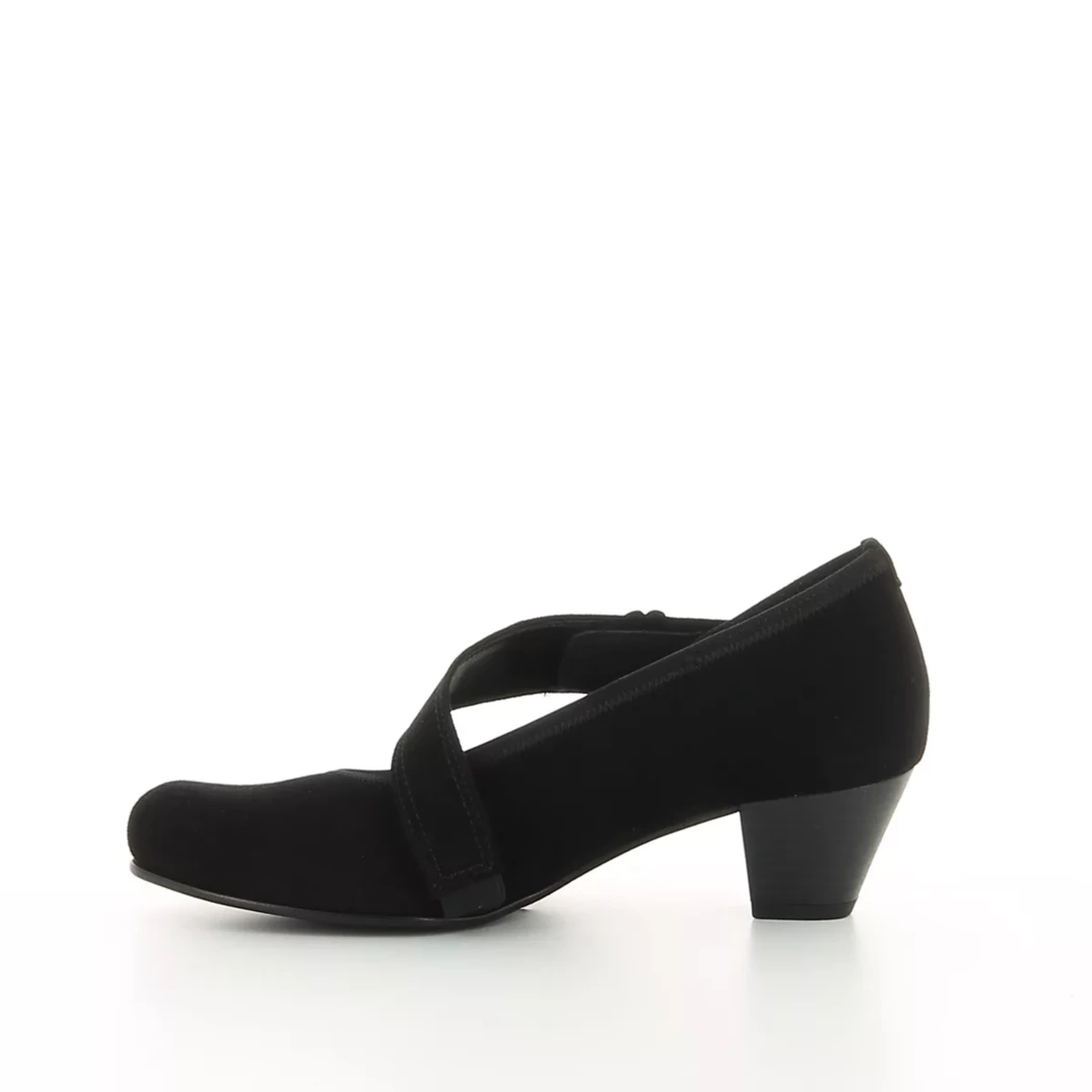 Image (4) de la chaussures Gabor - Escarpins Noir en Cuir nubuck