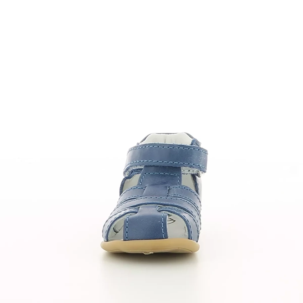 Image (5) de la chaussures Bellamy - Sandales et Nu-Pieds Bleu en Cuir