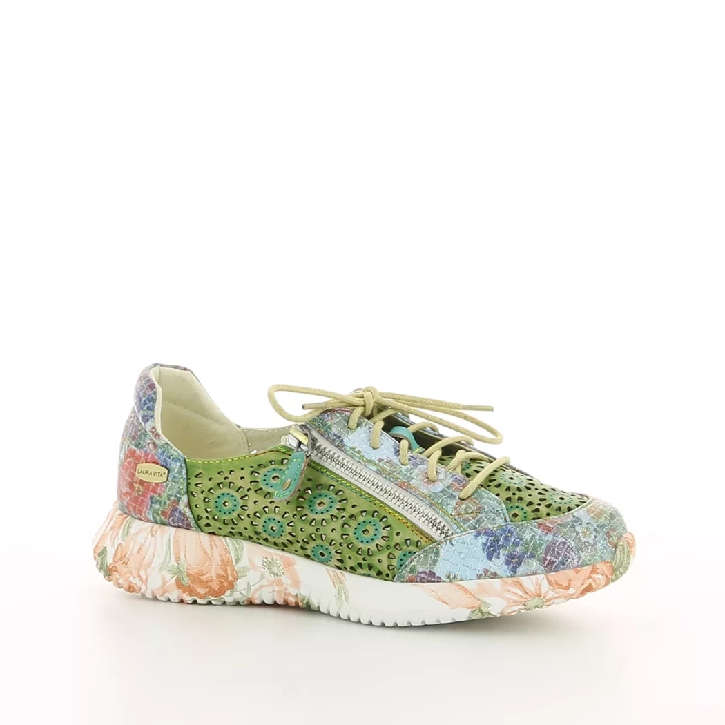 Image (1) de la chaussures Laura Vita - Baskets Multicolore en Cuir
