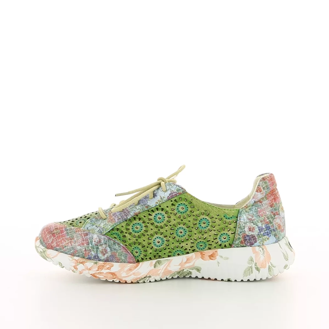 Image (4) de la chaussures Laura Vita - Baskets Multicolore en Cuir