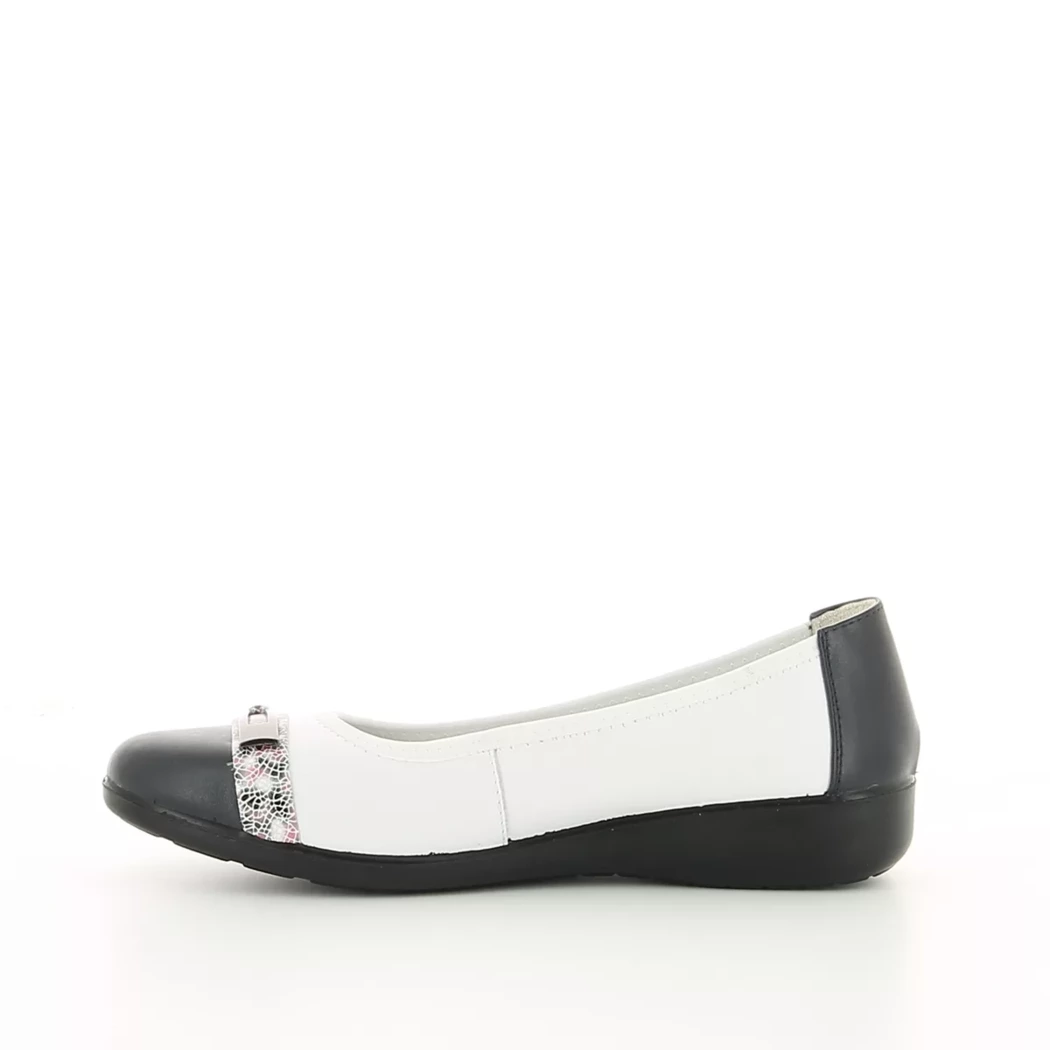 Image (4) de la chaussures Inea - Ballerines Blanc en Cuir