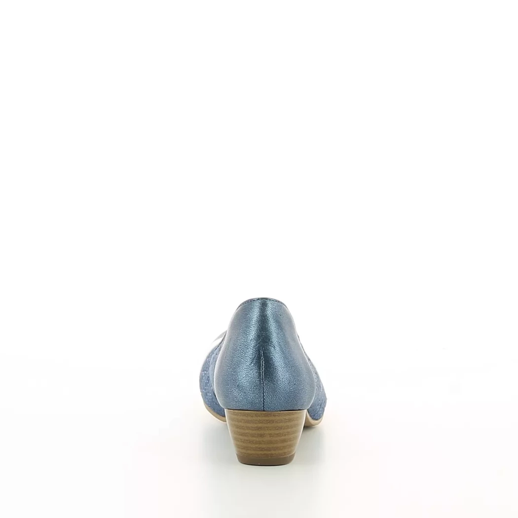 Image (3) de la chaussures Inea - Escarpins Bleu en Cuir