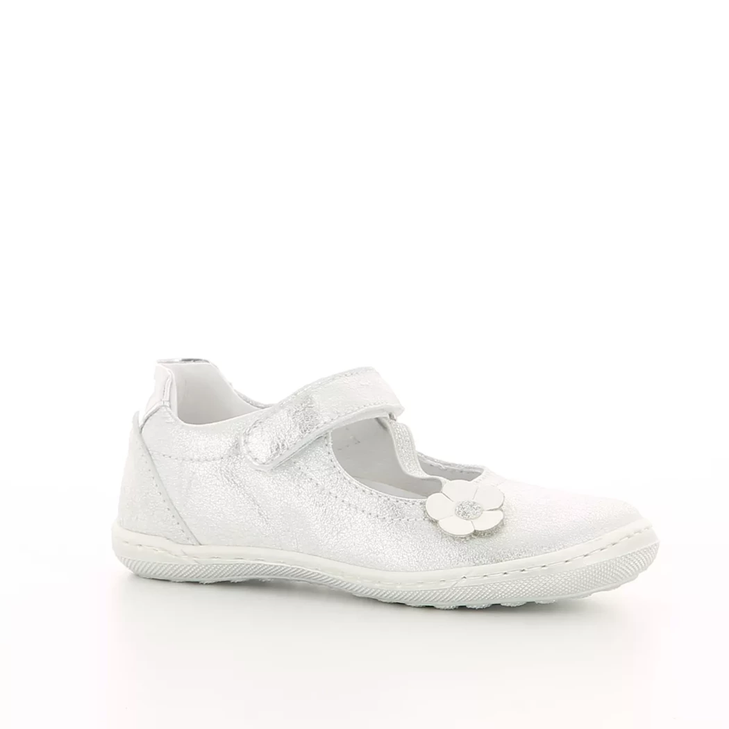 Image (1) de la chaussures Pretty Shoes - Ballerines Argent en Cuir