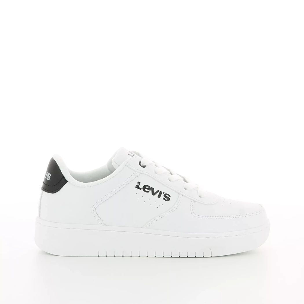 Image (2) de la chaussures Levi's - Baskets Blanc en Cuir synthétique
