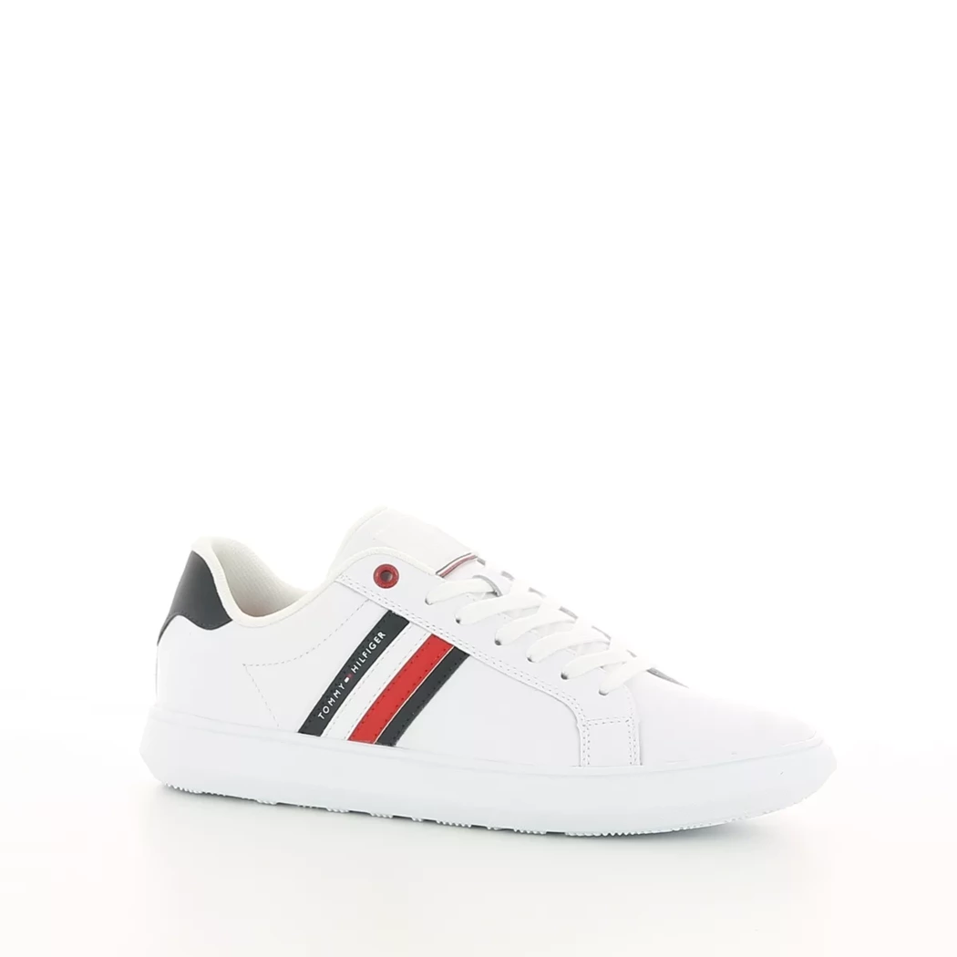 Image (1) de la chaussures Tommy Hilfiger - Baskets Blanc en Cuir