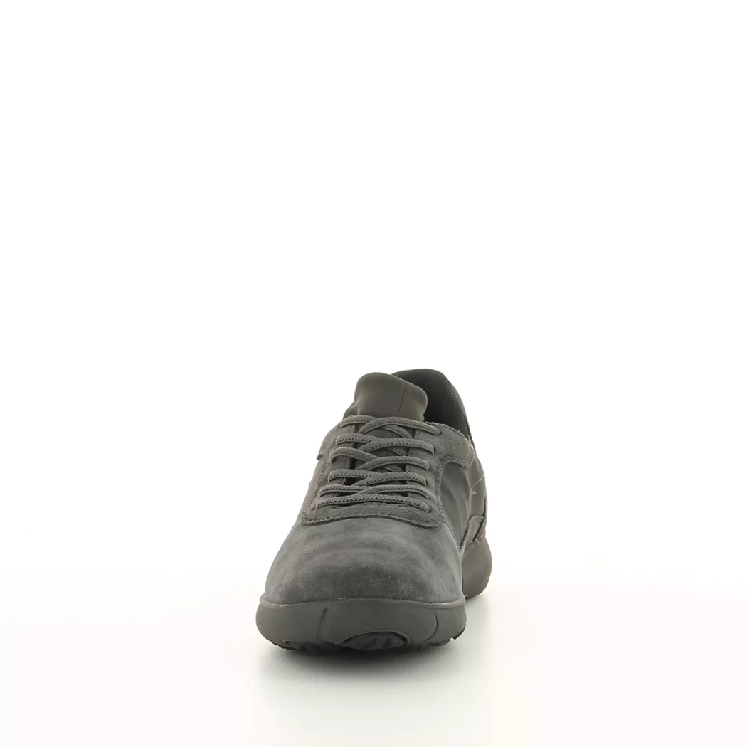 Image (5) de la chaussures Geox - Baskets Gris en Cuir nubuck
