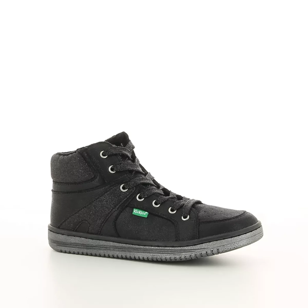 Image (1) de la chaussures Kickers - Bottines Noir en Cuir synthétique