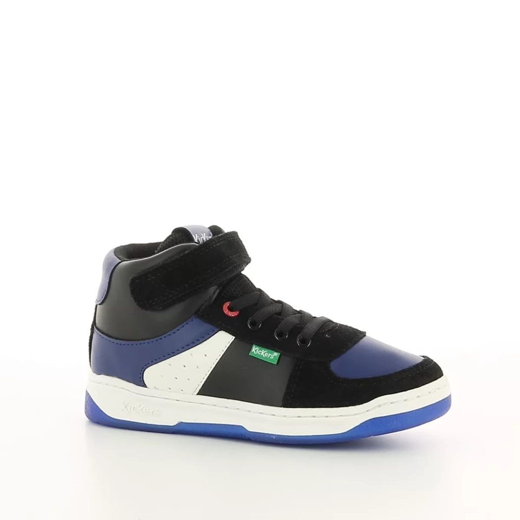 Image (1) de la chaussures Kickers - Bottines Noir en Cuir synthétique