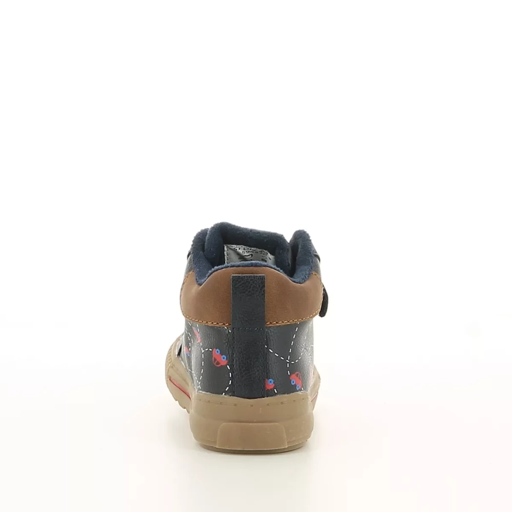 Image (3) de la chaussures Safety Jogger - Bottines Bleu en Cuir synthétique