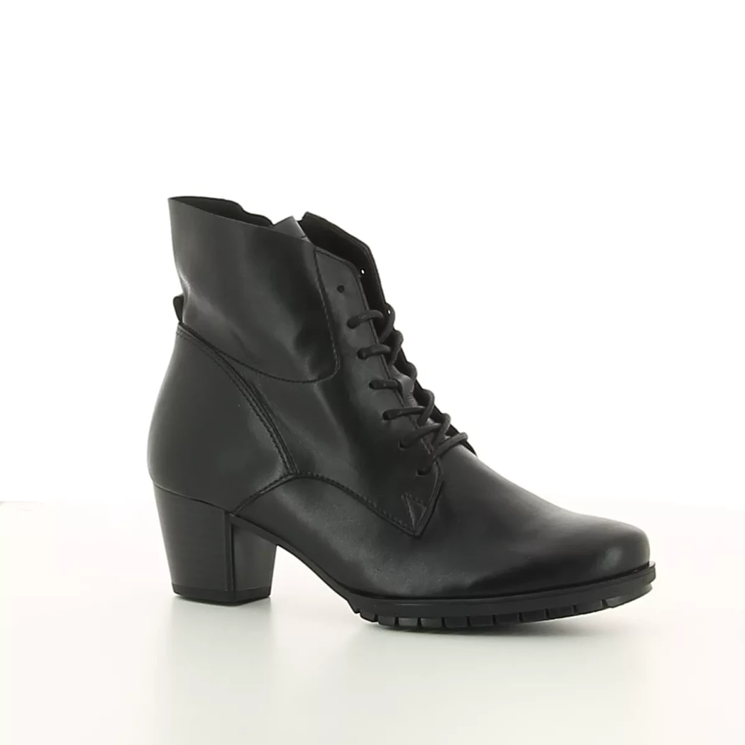 Image (1) de la chaussures Gabor - Bottines Noir en Cuir