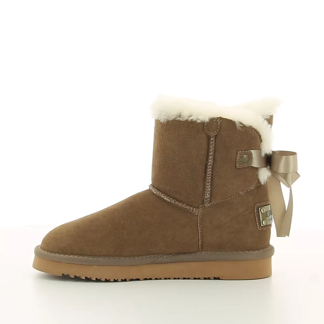 Image (4) de la chaussures Mustang - Boots Taupe en Cuir nubuck