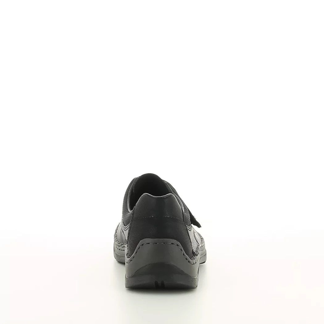 Image (3) de la chaussures Rieker - Chaussures à velcro Noir en Cuir