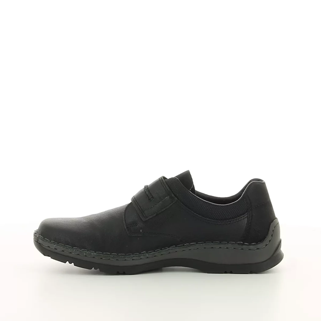 Image (4) de la chaussures Rieker - Chaussures à velcro Noir en Cuir