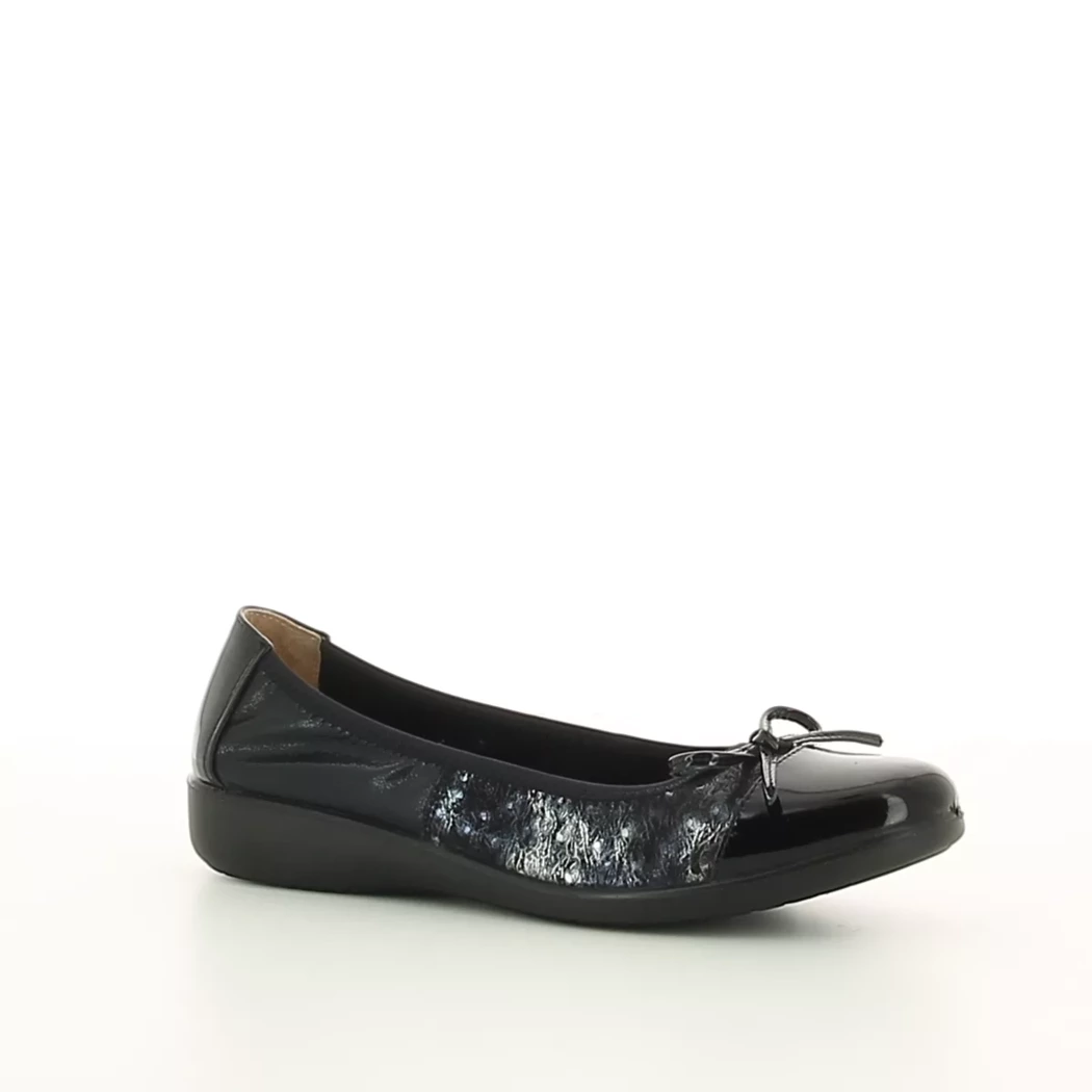 Image (1) de la chaussures Inea - Ballerines Noir en Cuir