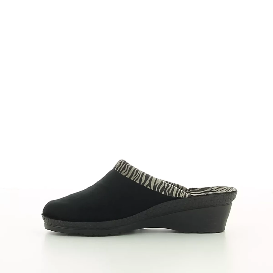 Image (4) de la chaussures Rohde - Pantoufles et Chaussons Noir en Cuir nubuck